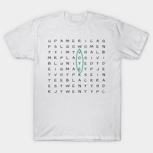 2020 Election Word Search Design ver 2 T-Shirt